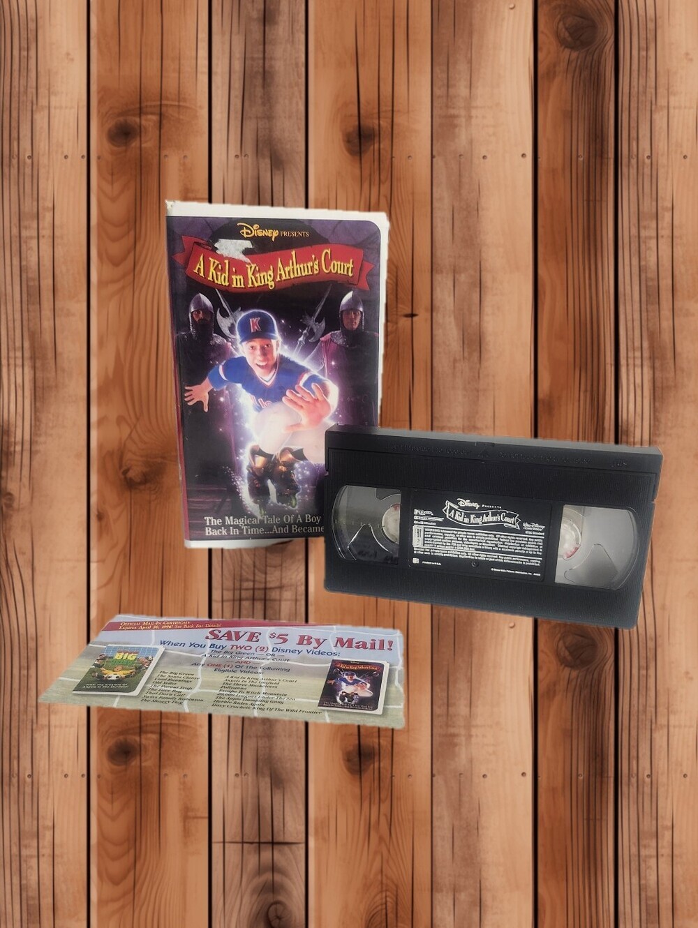 ​✨ Vintage Disney’s A Kid in King Arthur's Court VHS Movie ✨ BUNDLE!